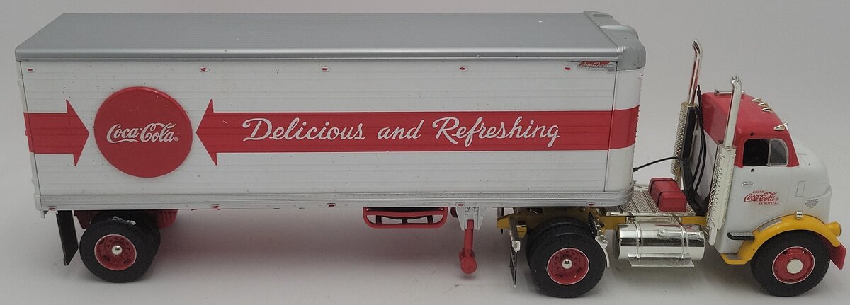Ertl H843 1:25 Coca-Cola Tractor Trailer EX/Box