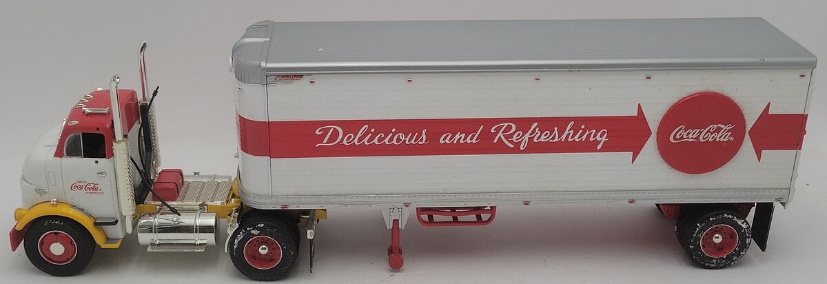 Ertl H843 1:25 Coca-Cola Tractor Trailer EX/Box
