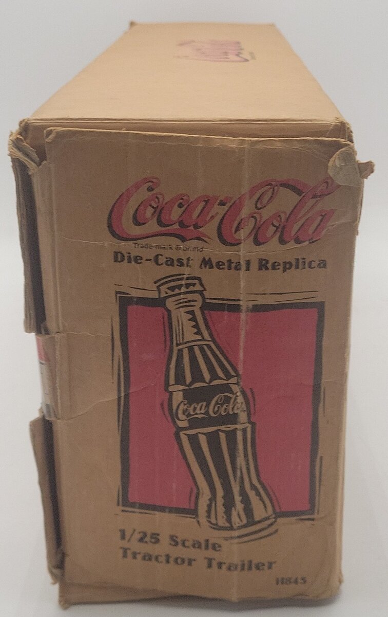 Ertl H843 1:25 Coca-Cola Tractor Trailer EX/Box