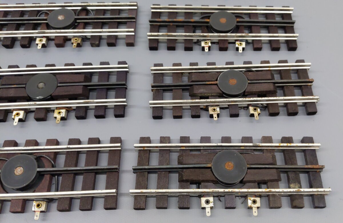 Gargraves 107 O Gauge 3 Rail Phantom Tinplate Magnetic Uncouplers (10) VG/Box