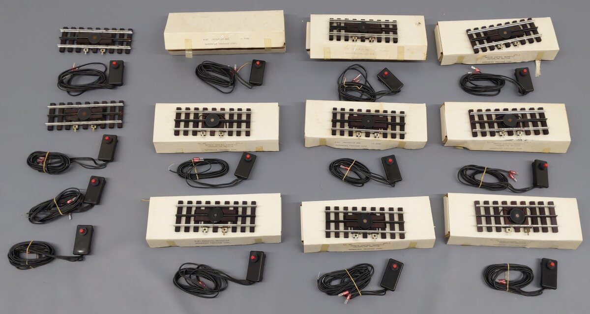 Gargraves 107 O Gauge 3 Rail Phantom Tinplate Magnetic Uncouplers (10) VG/Box