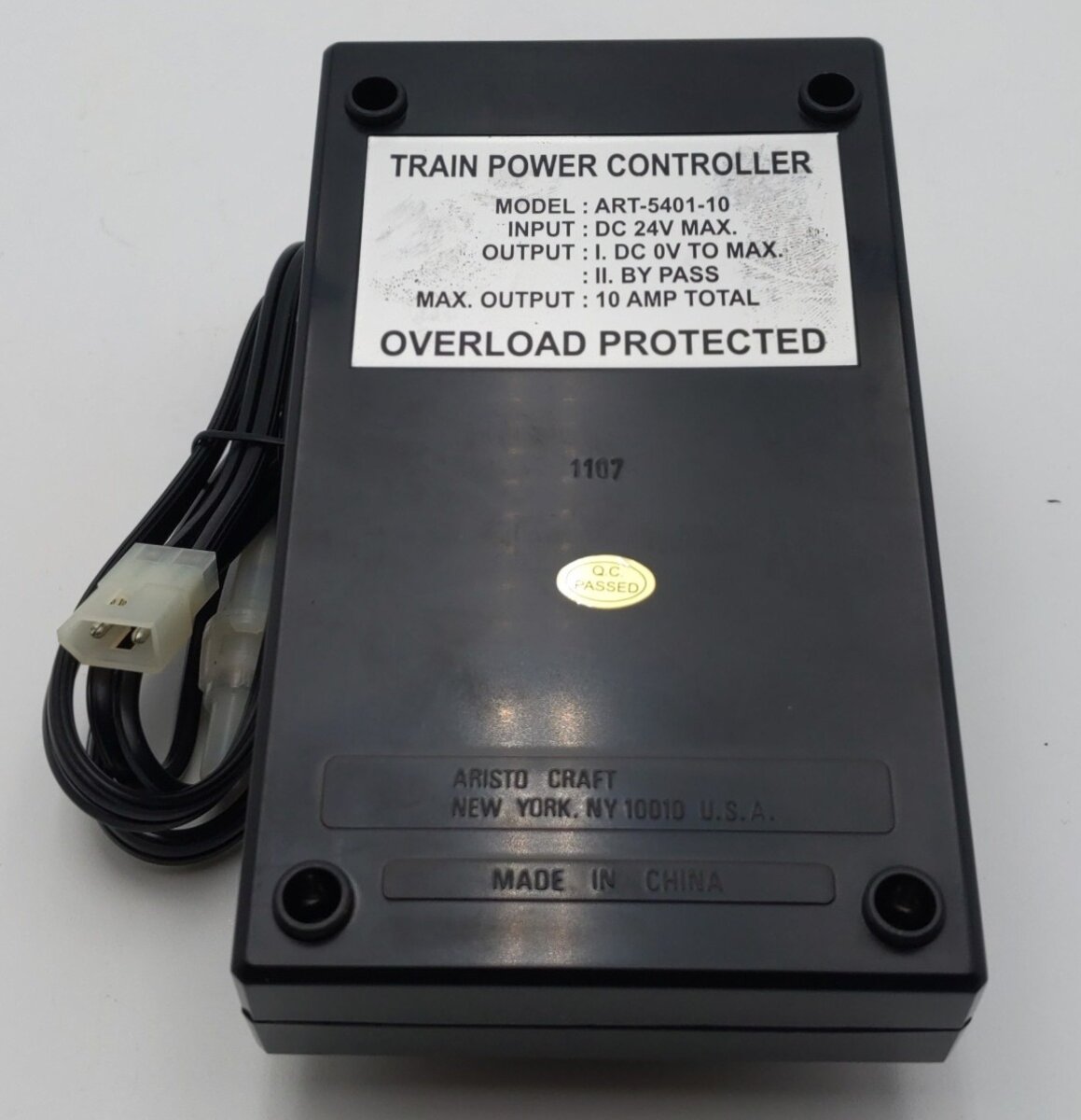 Aristo-Craft CRE55401 10 Amp Power Pack Adapter EX/Box