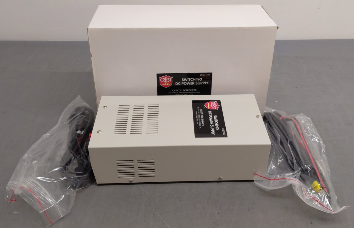 Crest 55468 Aristo-Craft 468 Elite 15 Amp 24v Supply EX/Box