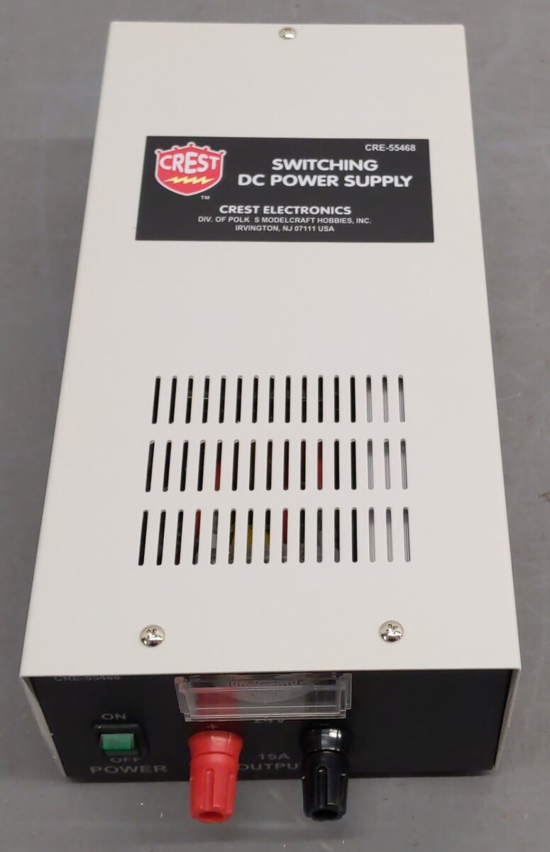 Crest 55468 Aristo-Craft 468 Elite 15 Amp 24v Supply EX/Box