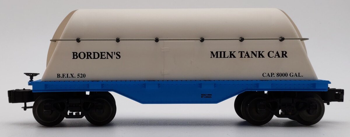 Lionel 6-19445 O Gauge Borden Milk Tank Car #520 VG/Box