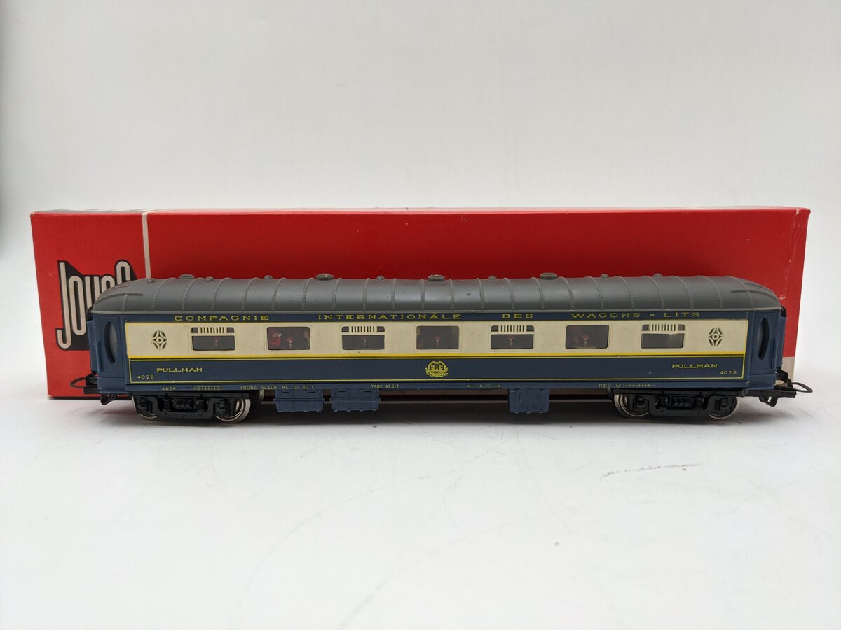 Jouef 5610 HO Scale CIWL Orient Express Pullman Restaurant Car #4029 EX/Box