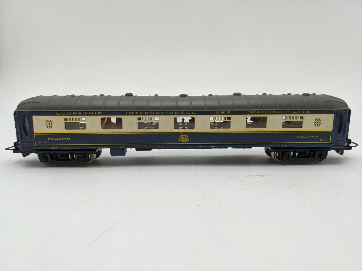 Jouef 5610 HO Scale CIWL Orient Express Pullman Restaurant Car #4029 EX/Box