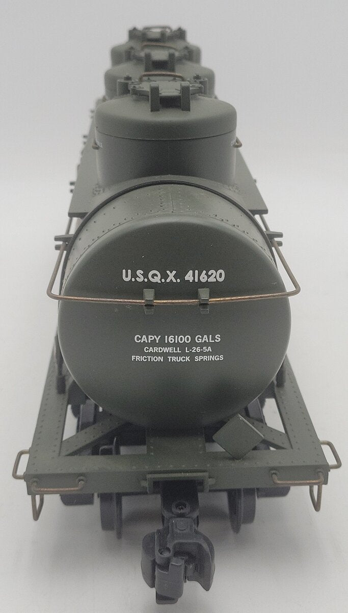 Aristo-Craft 41620 US Army Triple Dome Tank Car EX/Box