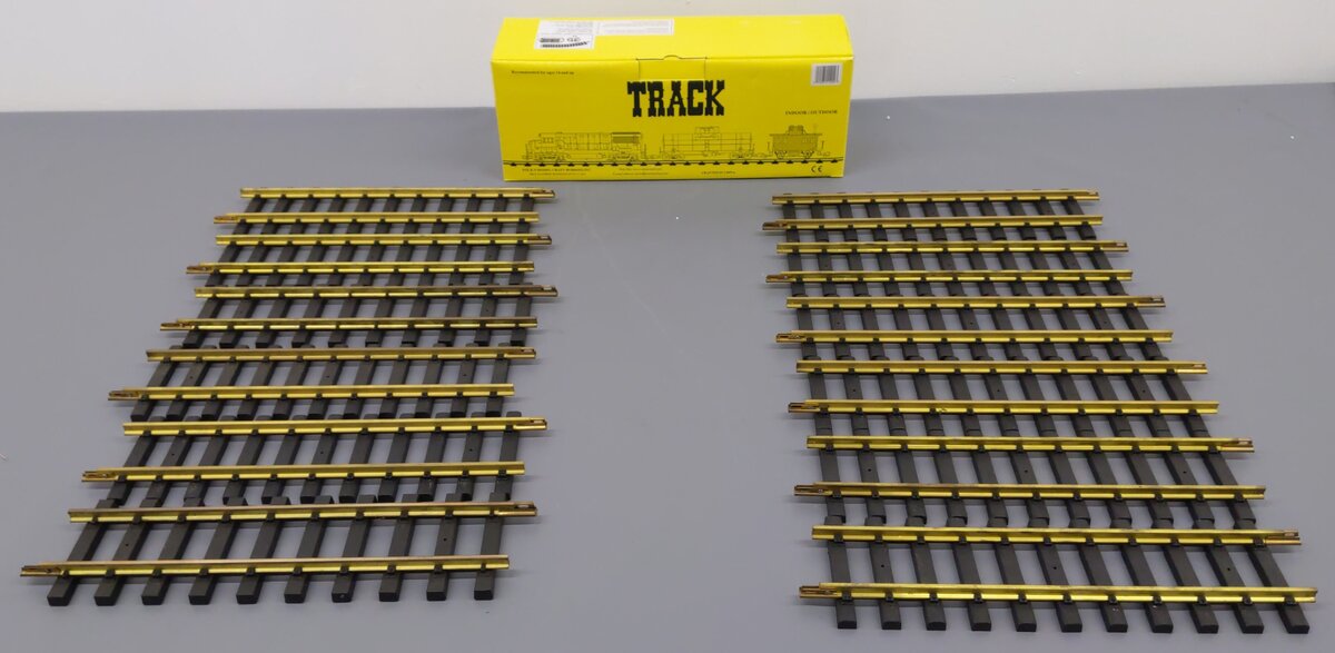 Aristo-Craft 11000 G Gauge Euro Style Brass 12" Straight Track [12] VG/Box