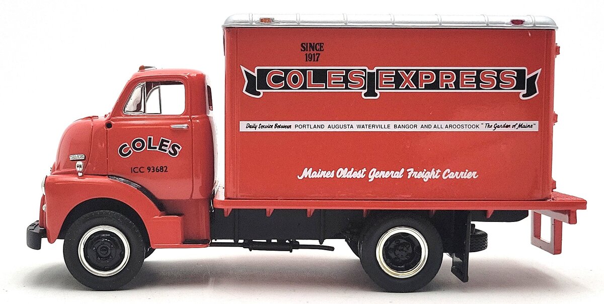 First Gear 19-1051 1:34 Scale Diecast "Coles Express" 1952 GMC Dry Goods Van LN/Box