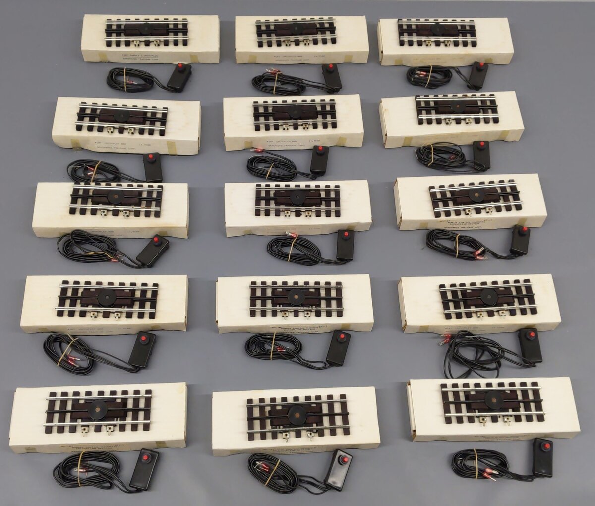 Gargraves 107 O Gauge 3 Rail Phantom Tinplate Magnetic Uncouplers (15) VG/Box