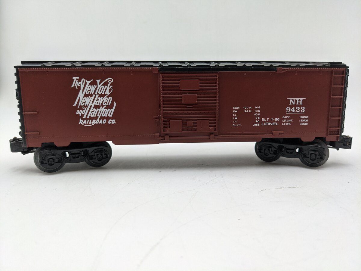Lionel 6-9423 O Gauge New York, New Haven & Hartford Boxcar #9423 EX