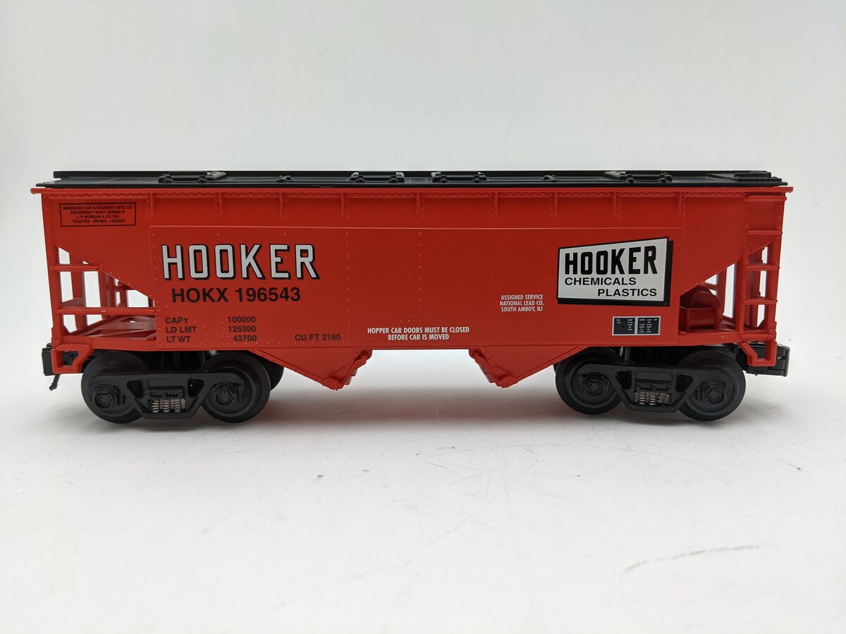 RMT 96397 O Gauge Hooker 2-Bay Covered Hopper #196543 EX