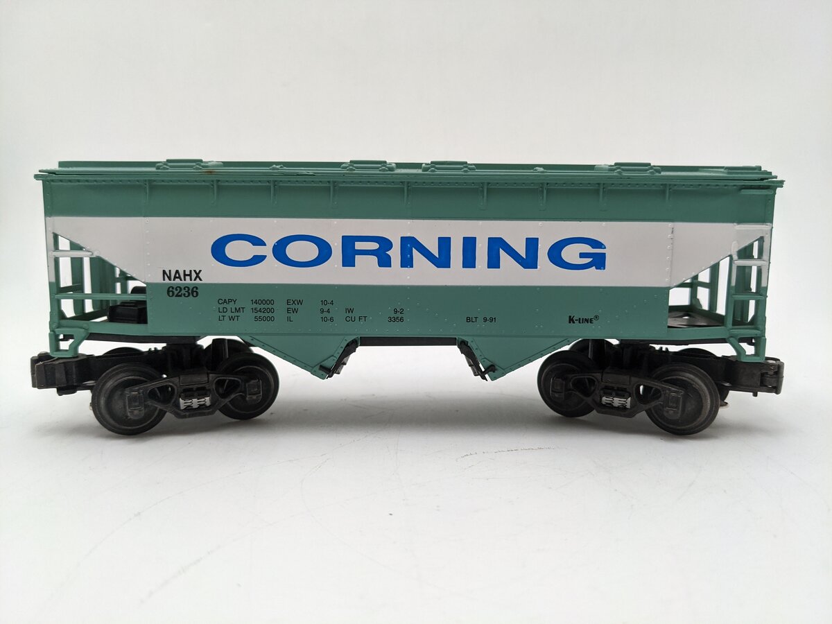 K-Line K-6236 O Gauge Corning Classic Hopper EX