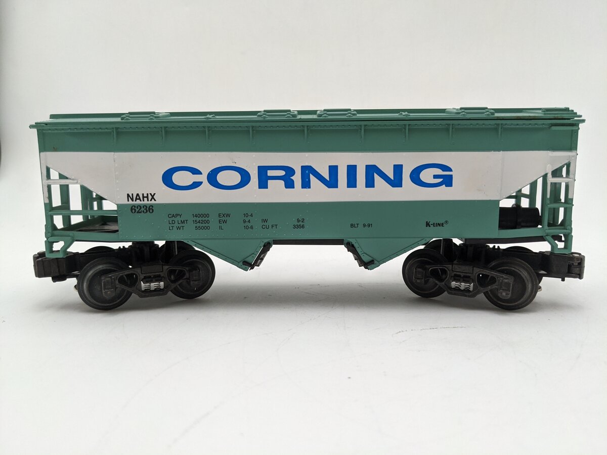 K-Line K-6236 O Gauge Corning Classic Hopper EX