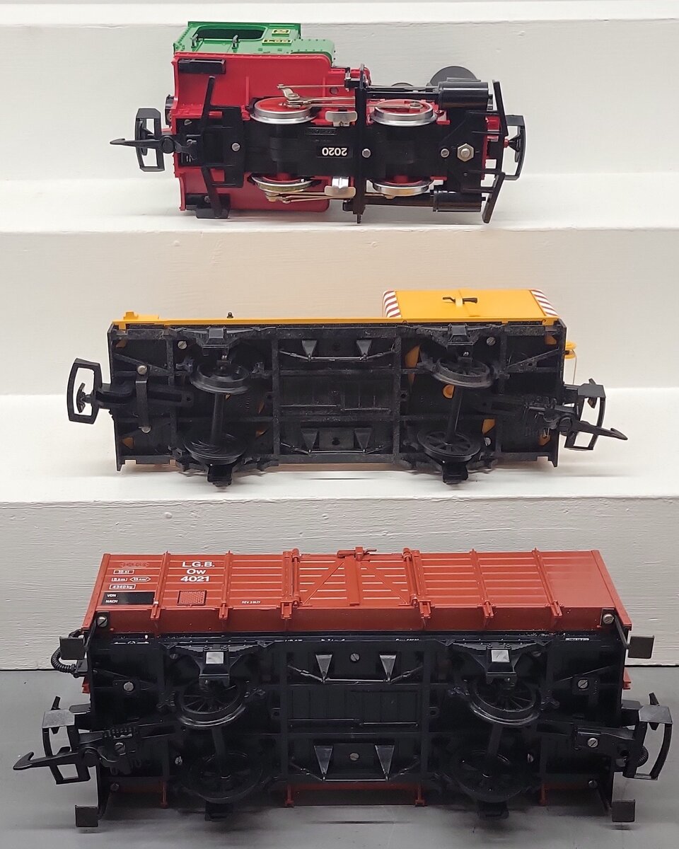 LGB 20501 Goods G Gauge Steam Freight Train Set with Crane EX/Box