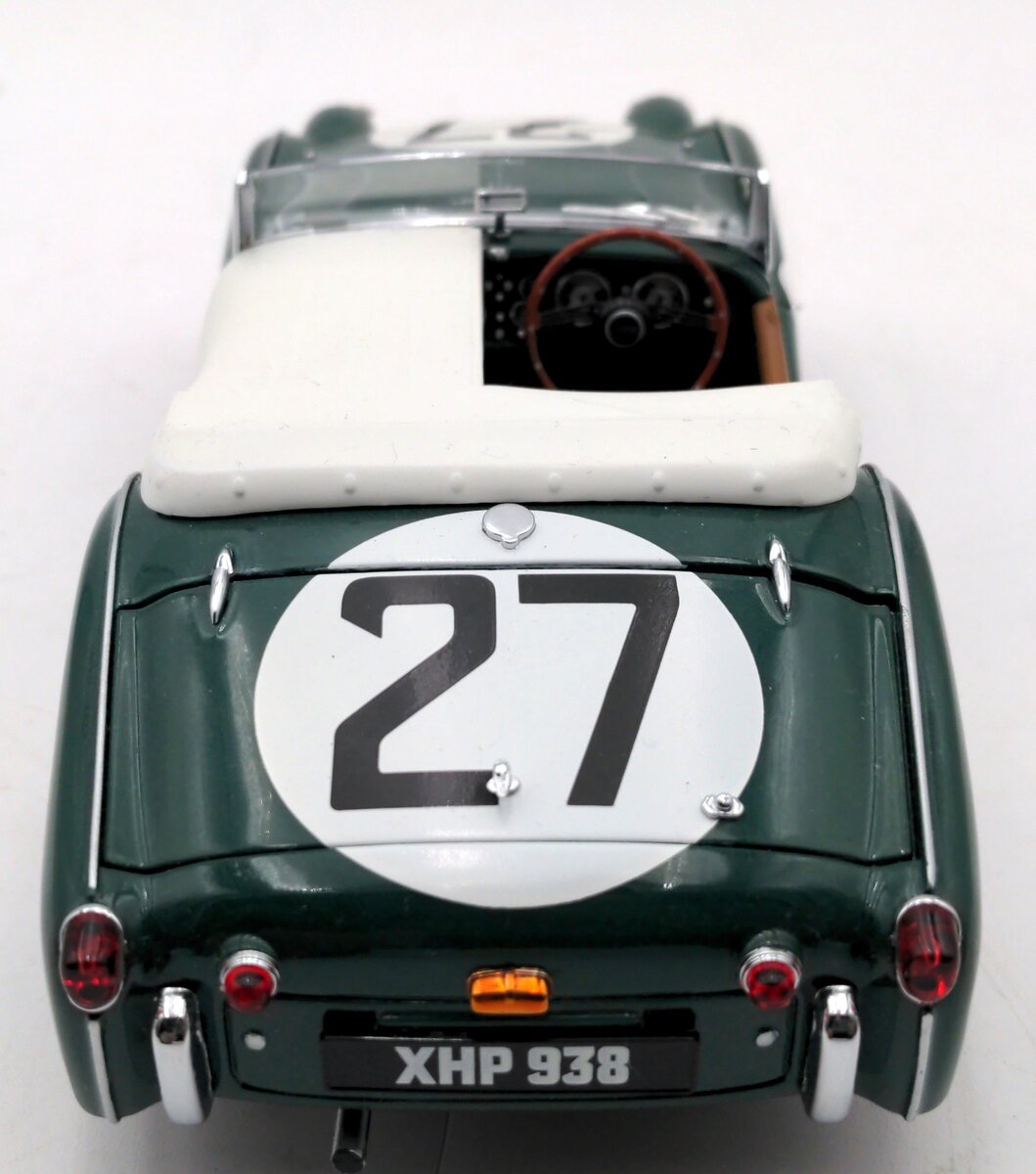 Kyosho 7025G 1:18 Scale Diecast Triumph TR3A #27 EX
