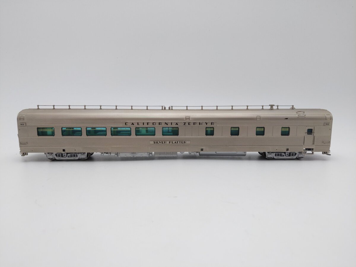 Broadway Limited 528 HO WP/CZ 'Silver Platter' Diner Passenger Car #842 EX/Box