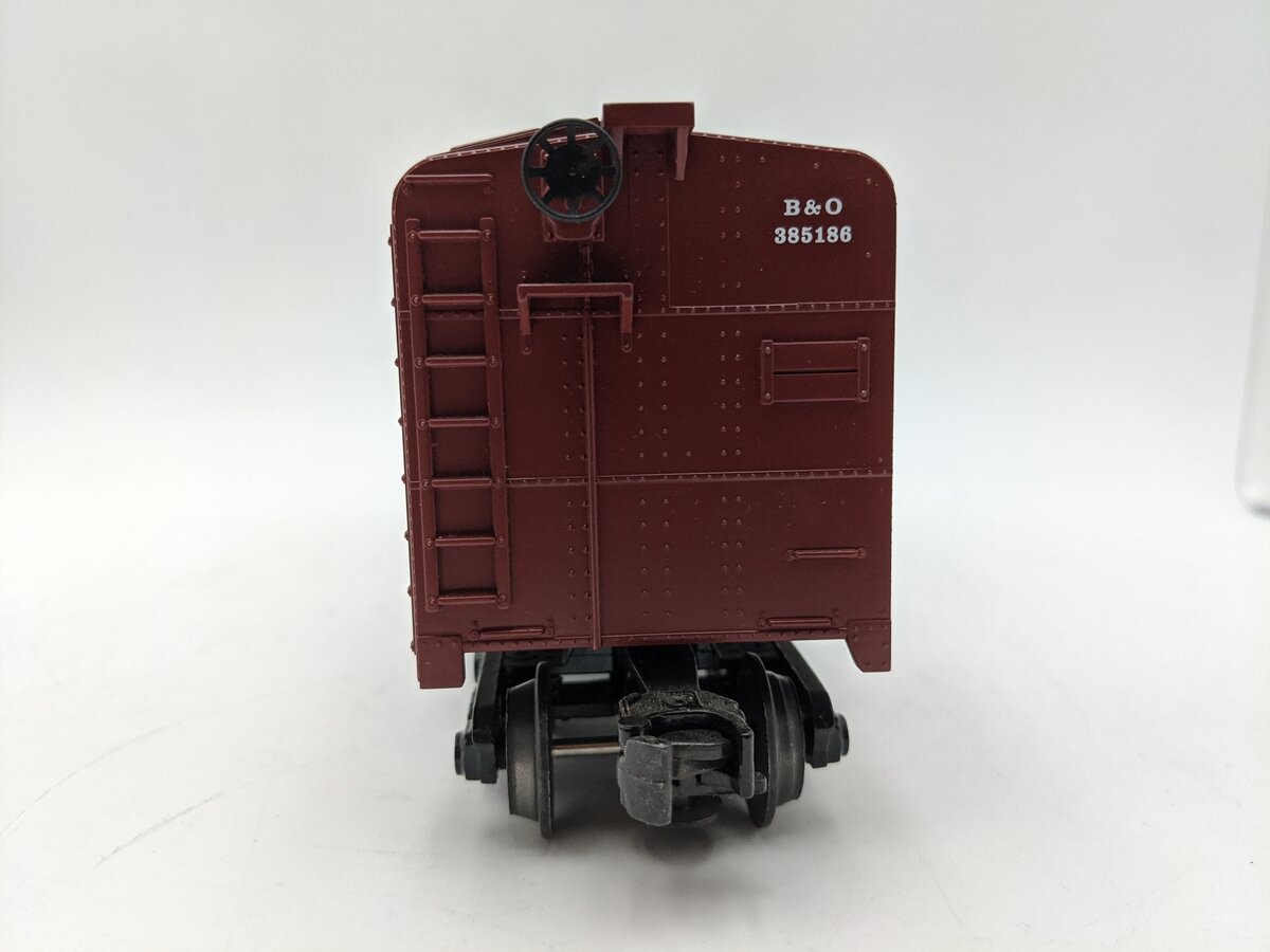 MTH 30-7429 O Gauge Baltimore & Ohio Rounded Roof Boxcar #385186 EX