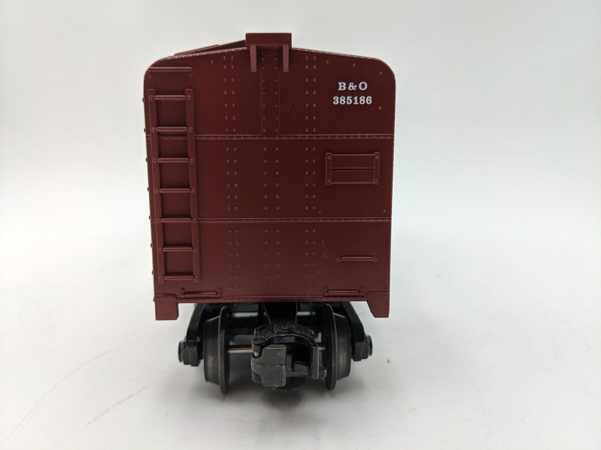 MTH 30-7429 O Gauge Baltimore & Ohio Rounded Roof Boxcar #385186 EX
