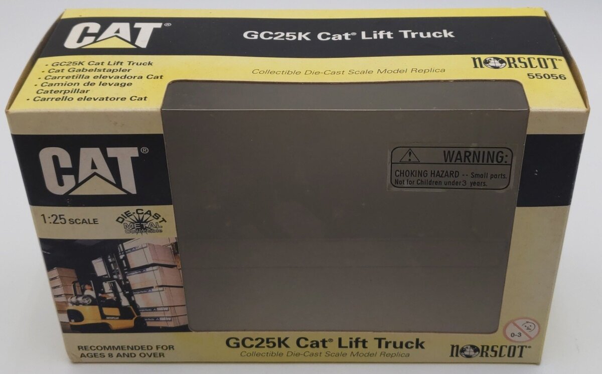 Norscot 55056 1:25 CAT GC25K Lift Truck EX/Box