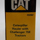 Norscot 55082 1:64 Peterbilt Caterpillar Hauler with Challenger 75E Tractors LN/Box