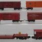 American Flyer Vintage S Gauge Freight Cars: 642, 633, 948, 976, 904, 623 [6] VG
