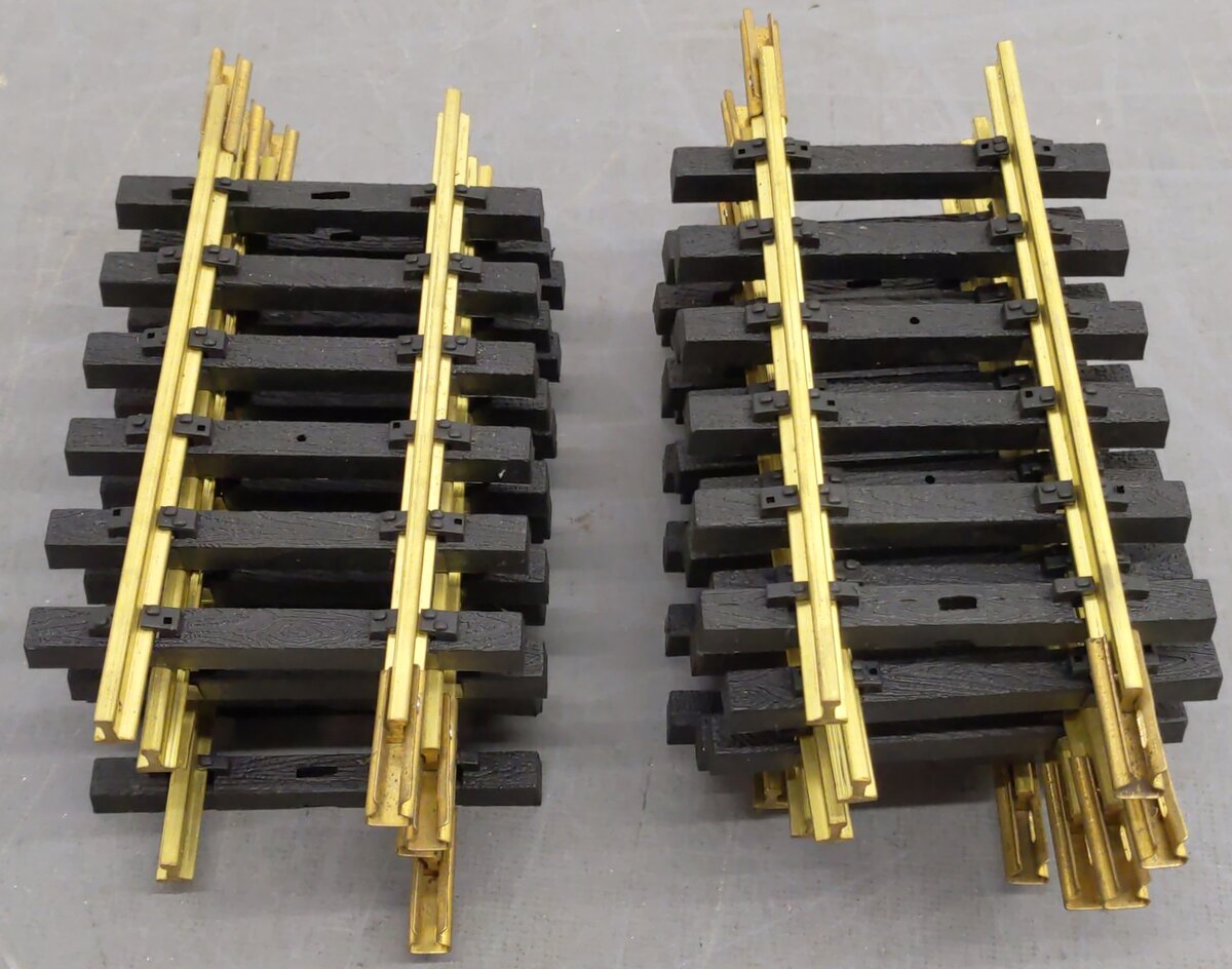 Aristo-Craft 30031 US Style 1/2 Straight Track Sections [9] VG