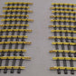 Aristo-Craft 11101 Euro Brass 4 Ft Diameter 1/2 Curved Track Sections [12] VG/Box
