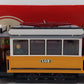 LGB 2035 G Scale Unlettered Yellow Motorized Trolley EX/Box