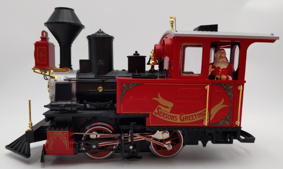LGB 25171 G Scale Christmas 0-4-0 Steam Locomotive VG