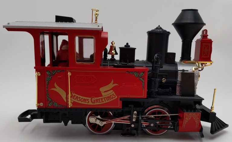 LGB 25171 G Scale Christmas 0-4-0 Steam Locomotive VG