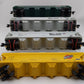 Weaver O Gauge Assorted Covered Hoppers: 180733, 91340, 91350, 180721 [4] VG