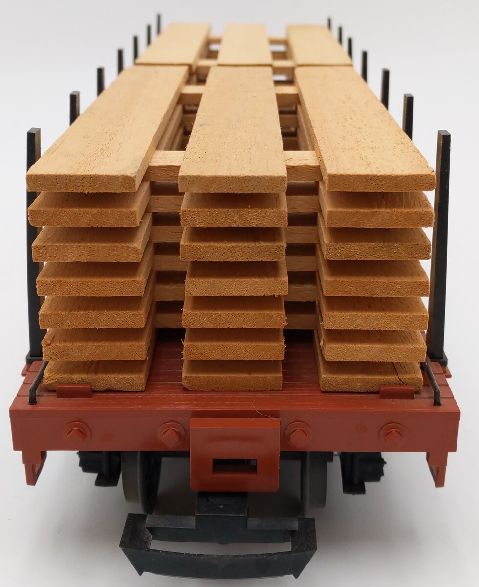 LGB 4169 G Scale Flatcar with Lumber Load VG