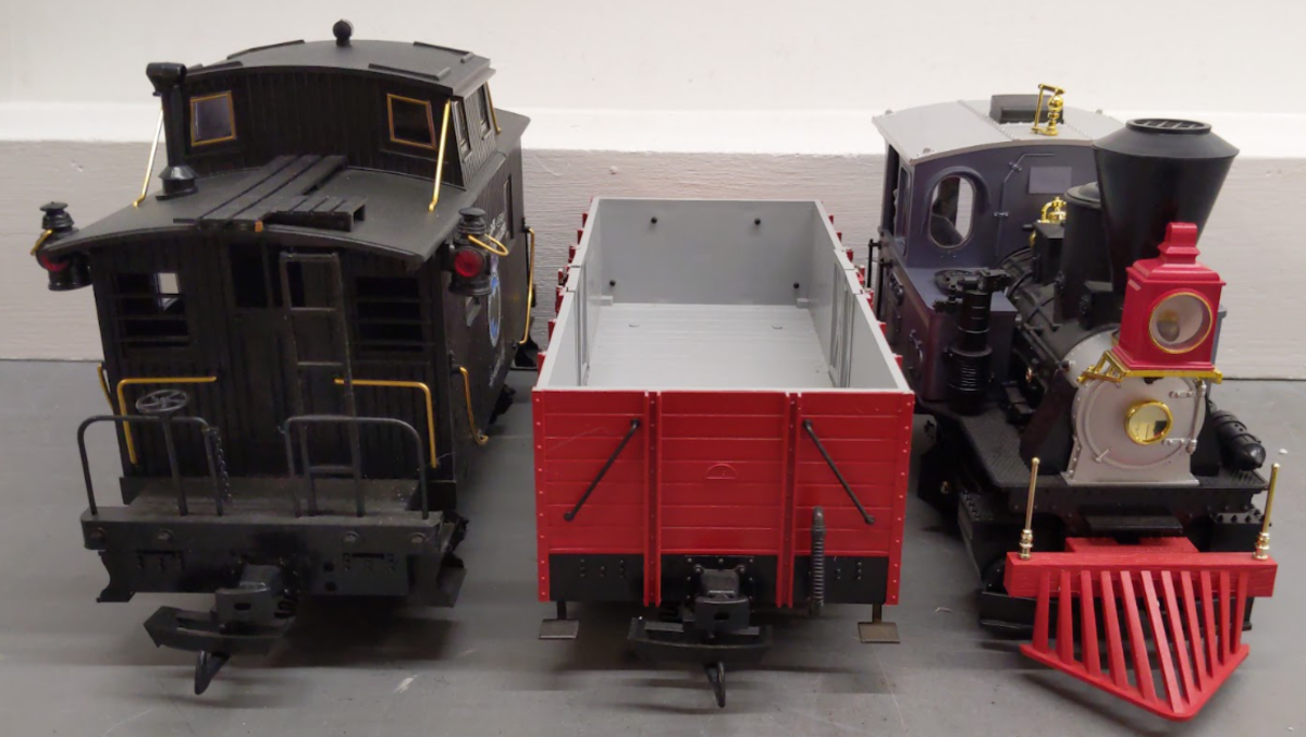 LGB 22401 G Gauge Goods Steam Train Set VG/Box