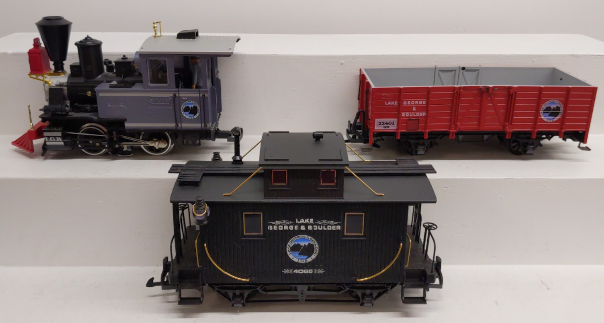 LGB 22401 G Gauge Goods Steam Train Set VG/Box