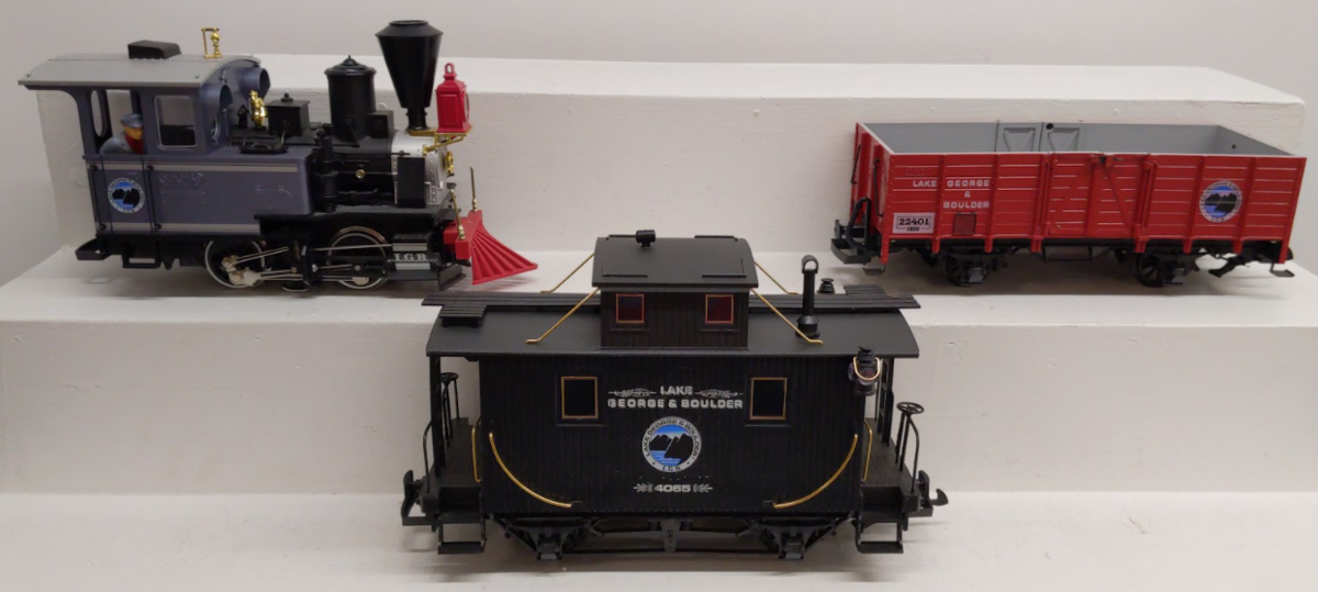 LGB 22401 G Gauge Goods Steam Train Set VG/Box