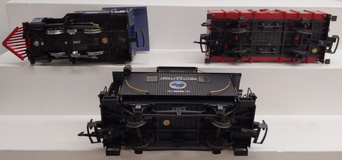 LGB 22401 G Gauge Goods Steam Train Set VG/Box