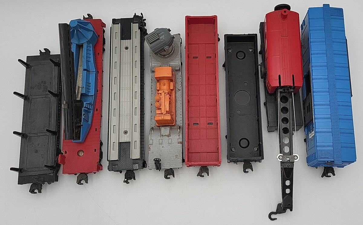 Lionel Vintage O Gauge Freight Cars: 6650,3520,6560,3461,347000,6262,6462 [8] VG