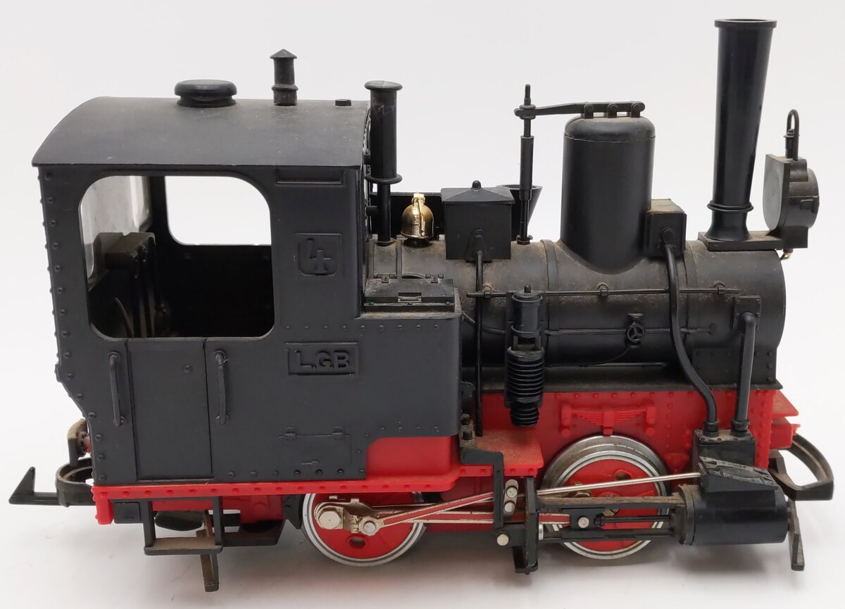 LGB 2040 G Scale 0-4-0 Steam Locomotive #4 VG