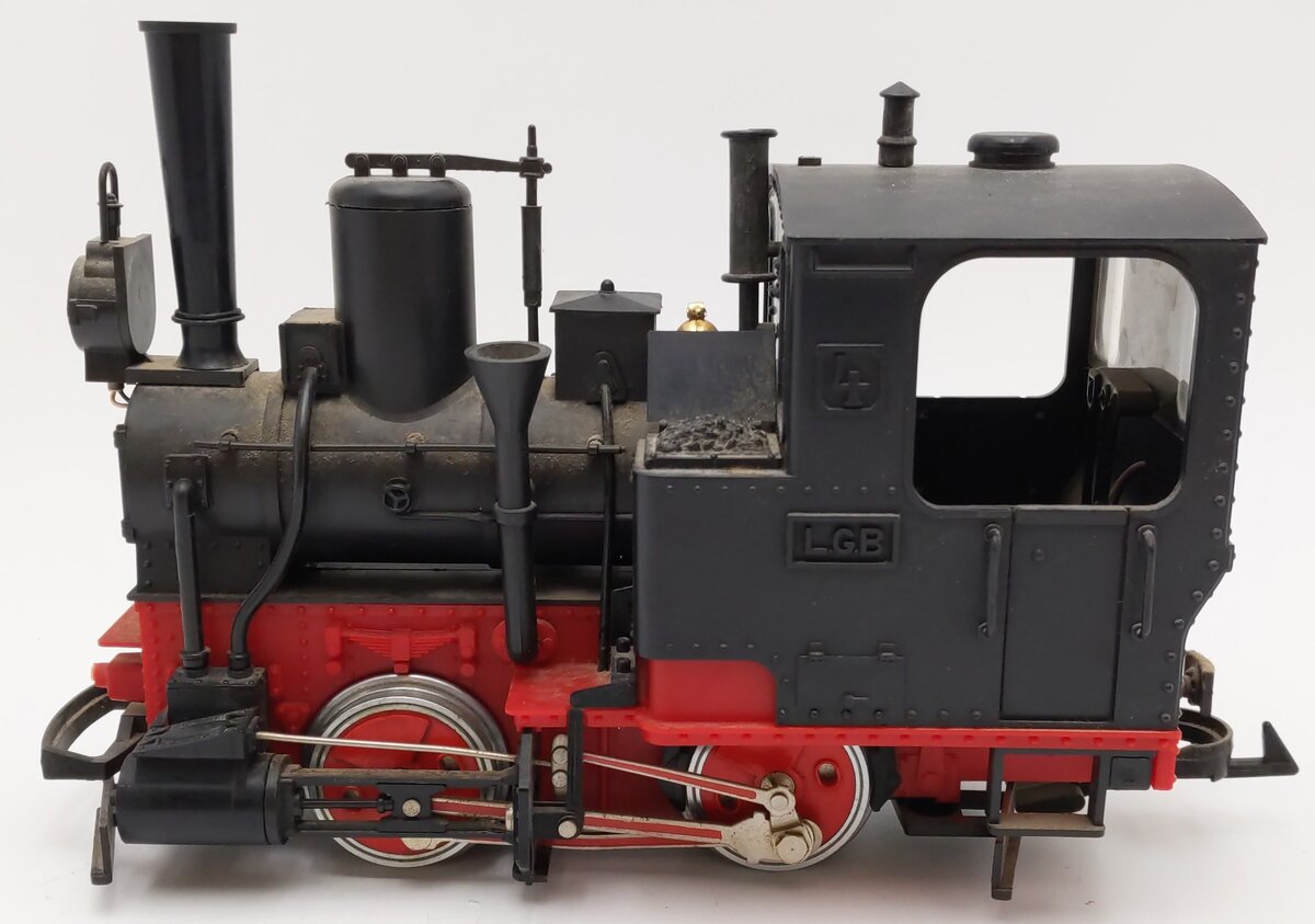 LGB 2040 G Scale 0-4-0 Steam Locomotive #4 VG
