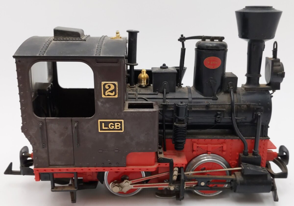 LGB 2020 G Scale 0-4-0 Staintz Brown Steam Locomotive #2