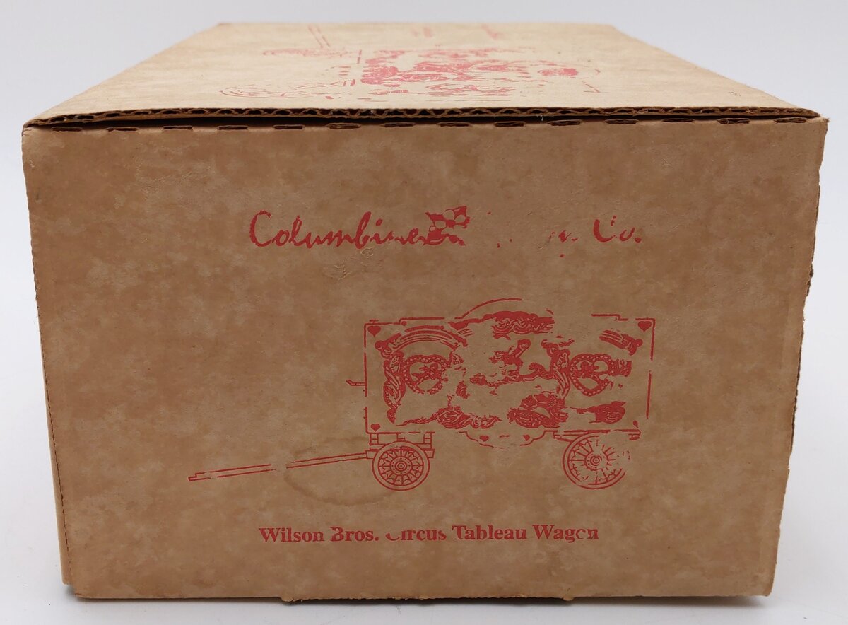 Columbine Hobby Co. G Scale Wilson Bros. Circus Tableau Wagon NIB