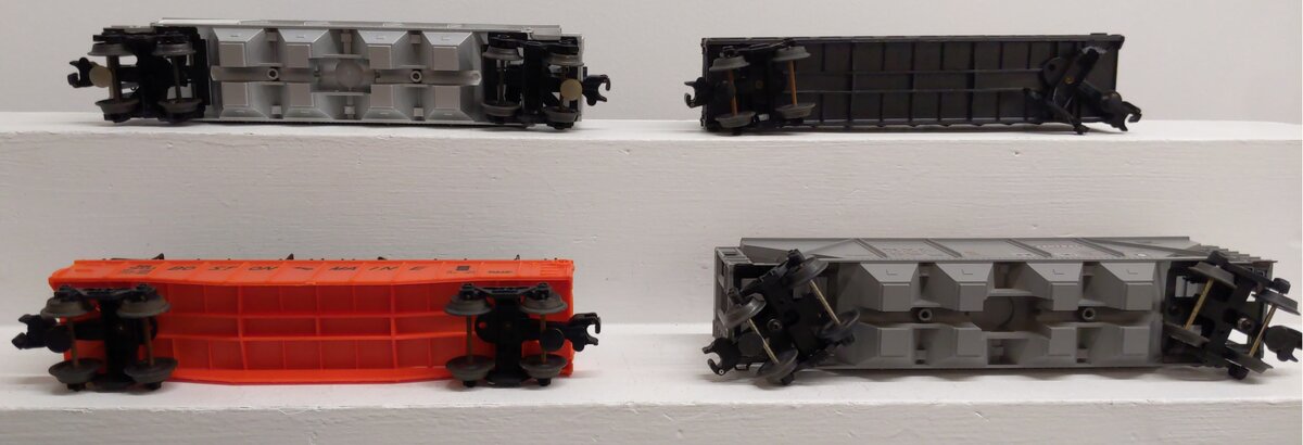 Lionel O Gauge Assorted Freight Cars [4]/Box