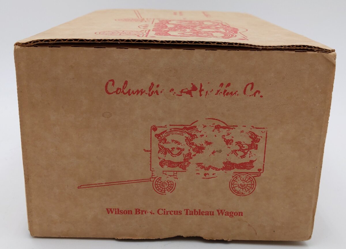 Columbine Hobby Co. G Scale Wilson Bros. Circus Tableau Wagon EX/Box