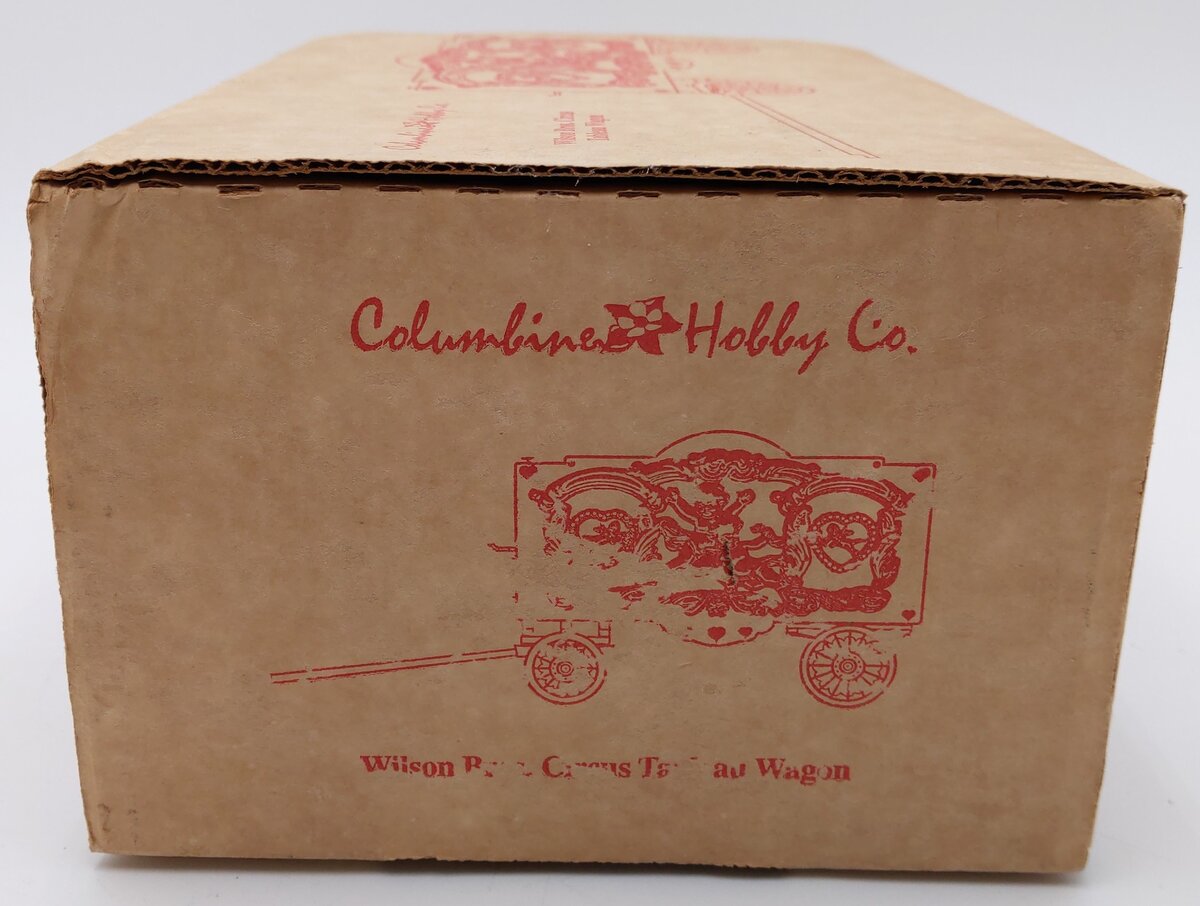 Columbine Hobby Co. G Scale Wilson Bros. Circus Tableau Wagon EX/Box