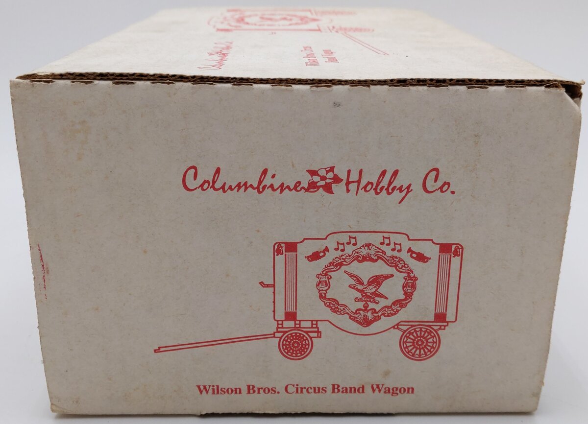 Columbine Hobby Co. G Scale Wilson Bros. Circus Band Wagon NIB