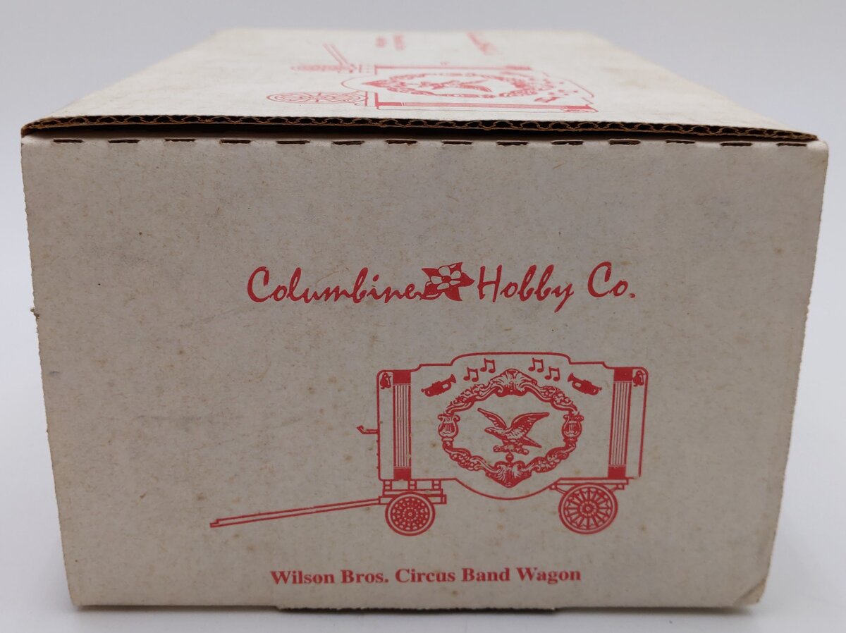 Columbine Hobby Co. G Scale Wilson Bros. Circus Band Wagon NIB