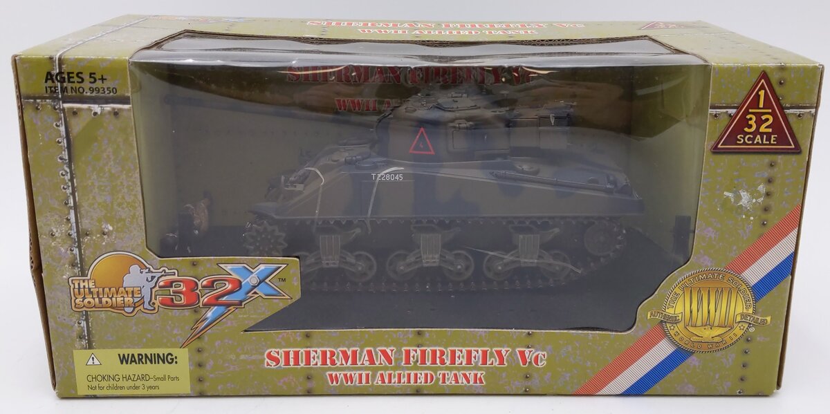 The Ultimate Soldier 99350 1:32 Scale Sherman Firefly Vc Tank T228921 EX/Box