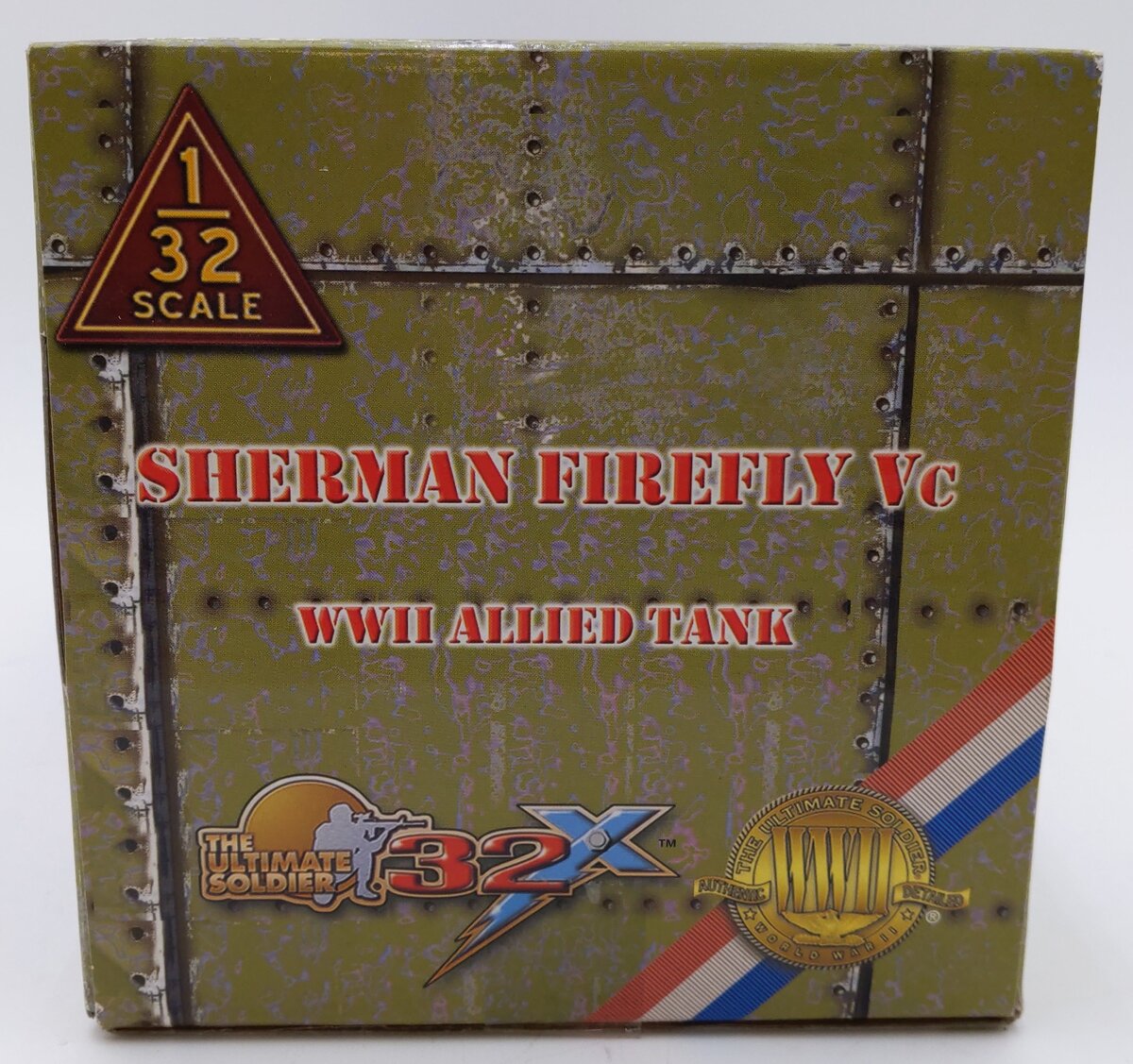 The Ultimate Soldier 99350 1:32 Scale Sherman Firefly Vc Tank T228921 EX/Box